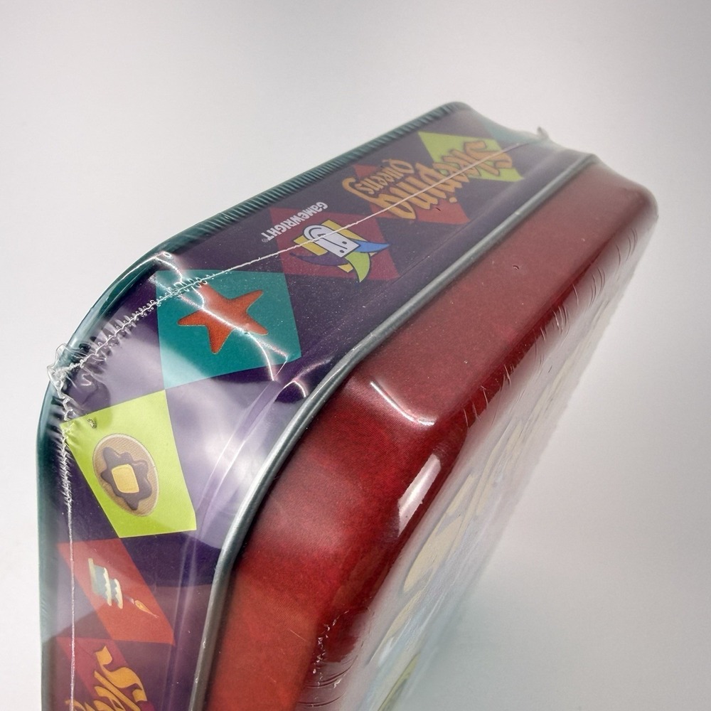 New Sleeping Queens 10th Anniversary Tin /w Bonus Stickers Gamewright Board Game - Picture 3 of 7